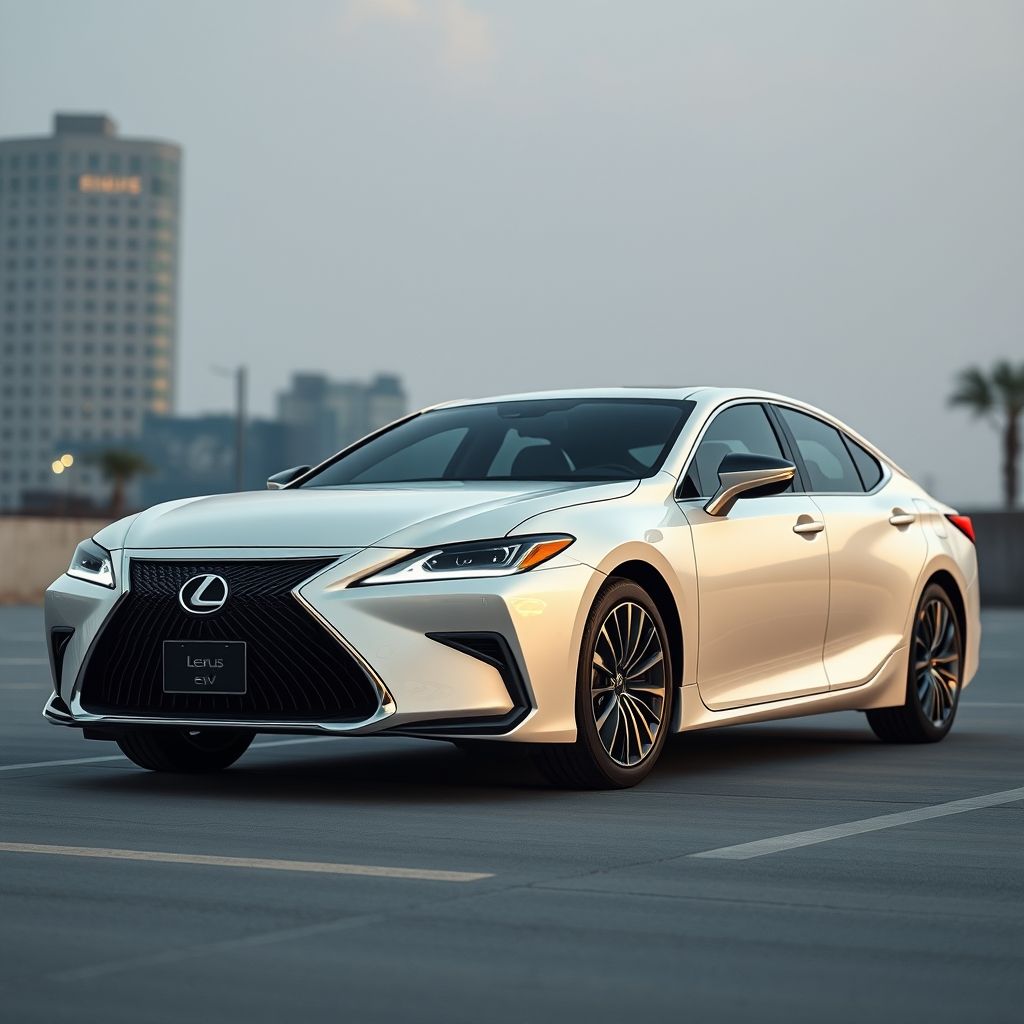 ดีไซน์ใหม่ของ Lexus ES EV 2025